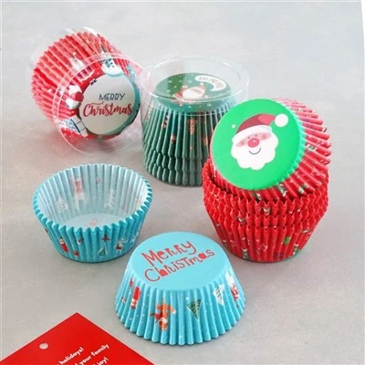 Christmas Cupcake Liners